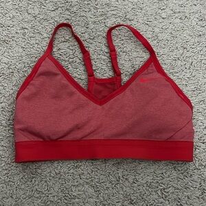 XS red Nike sports bra